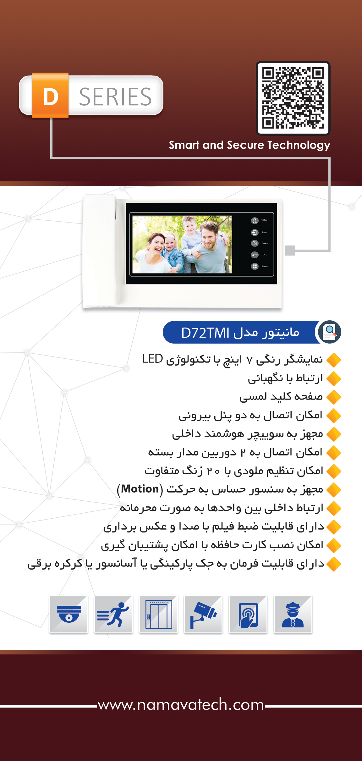 مانیتور مدل D72TMI